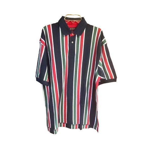Carriage Street Men’s Polo Striped Shirt Sz XL NWOT *** - Picture 1 of 5